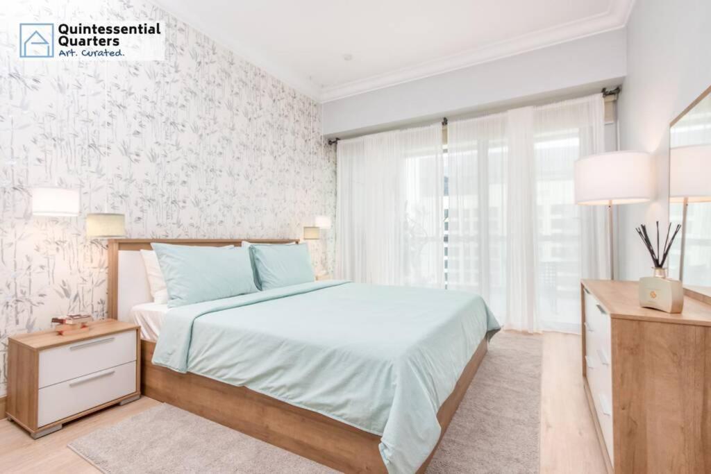 Downtown Cozy Home + Partitioned Living Room Dubaï Extérieur photo